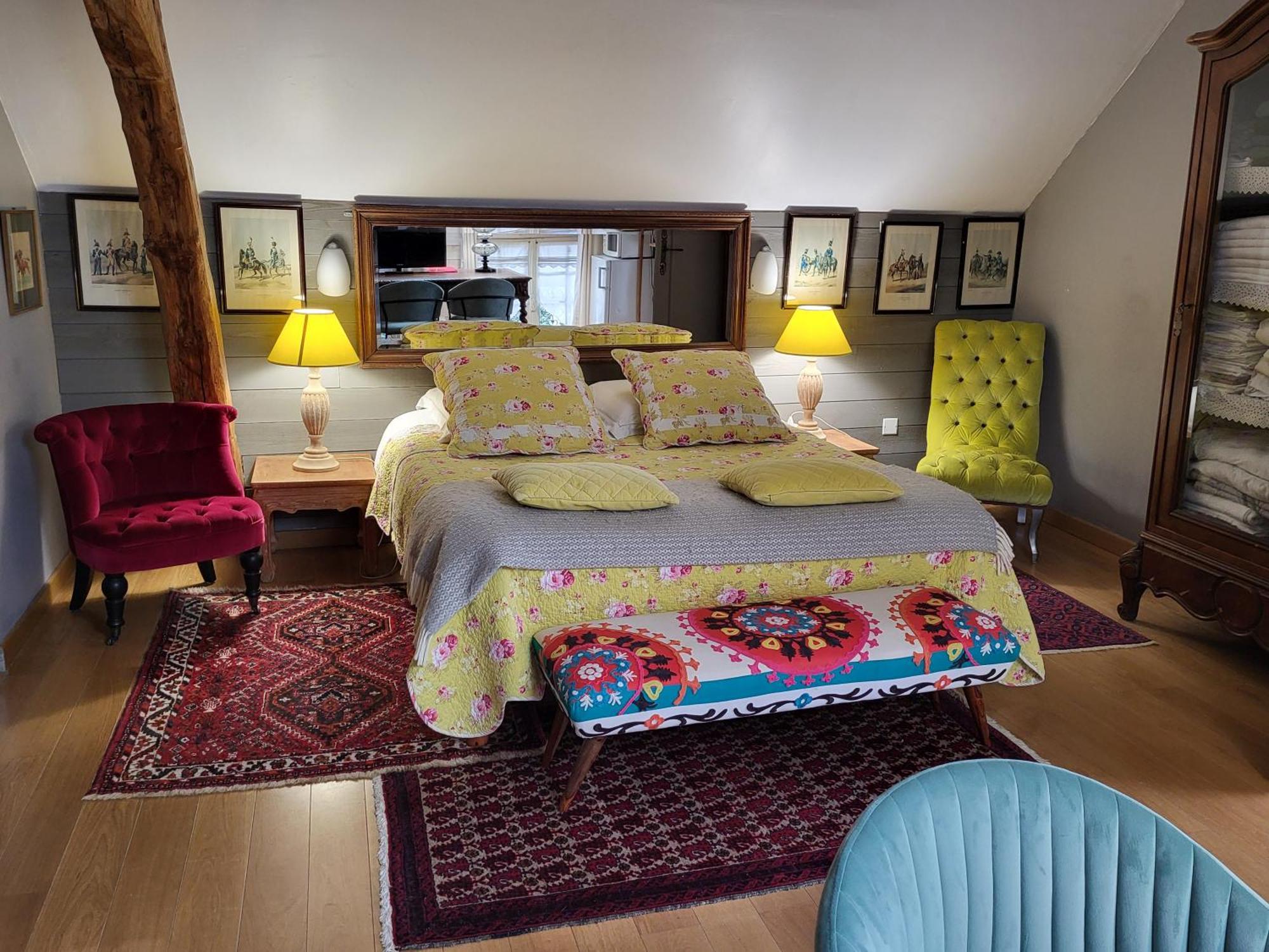 Bed and Breakfast Les Glycines Ury Exterior foto